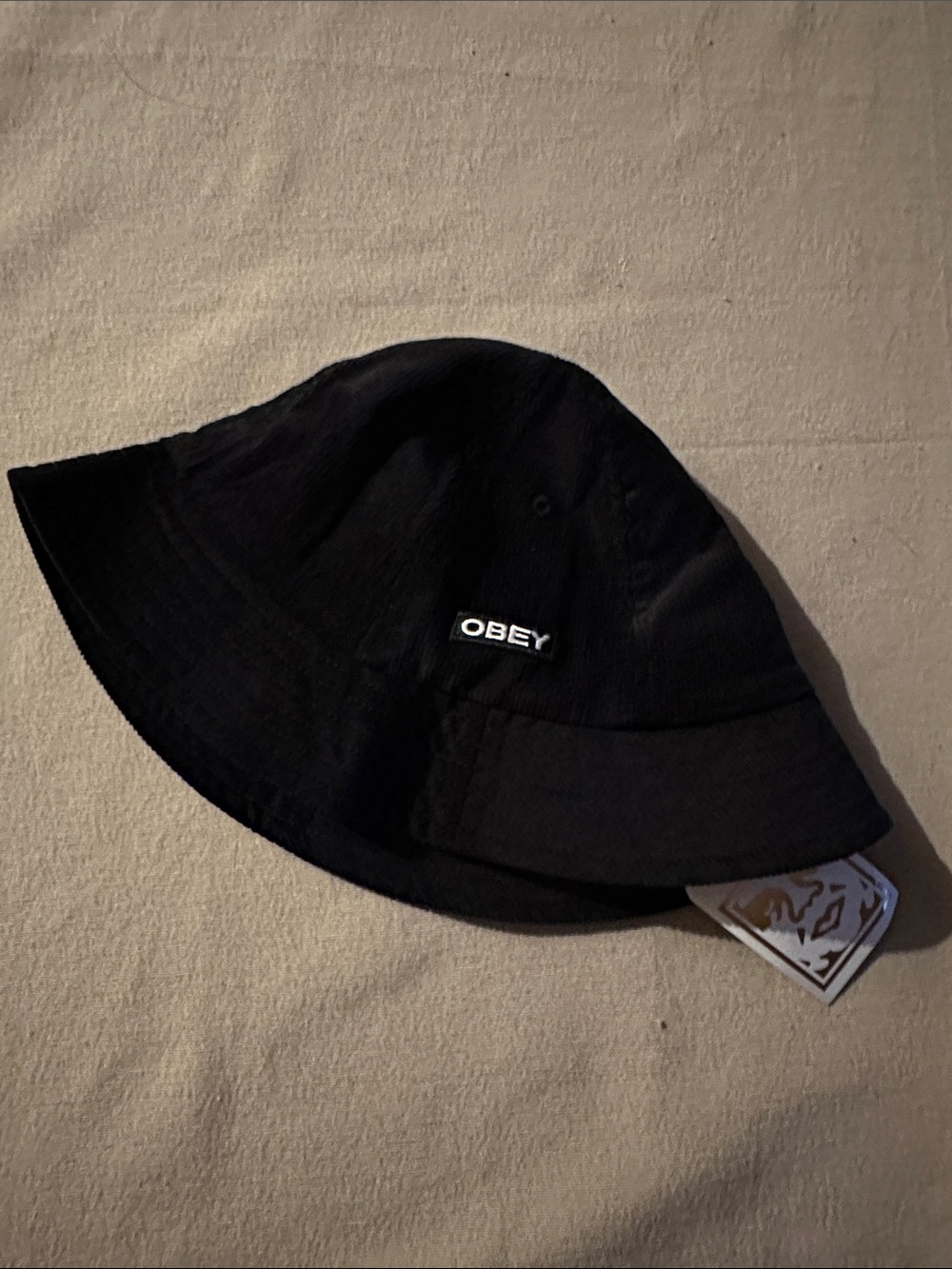 OBEY corduroy bucket hat